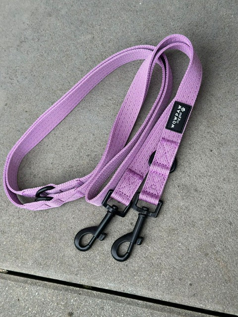 Standard Hundeleine S verstellbar Länge 2m Hell Lila