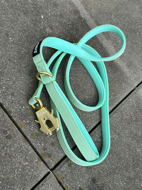 Taktische Hundeleine ULTRA LIGHT Pistaziengrün Edition, Länge 1,8m XS