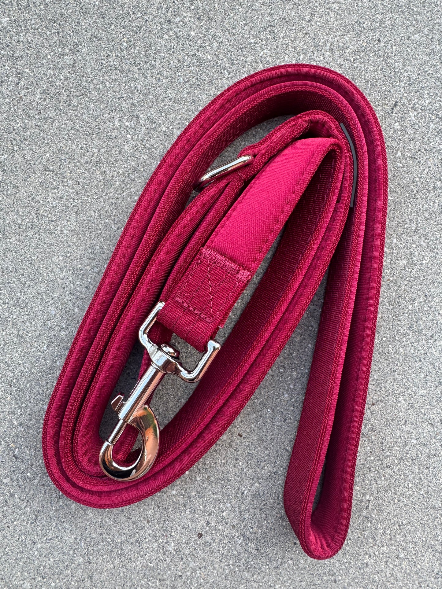 Basic Hundeleine Burgund Edition 1,8m