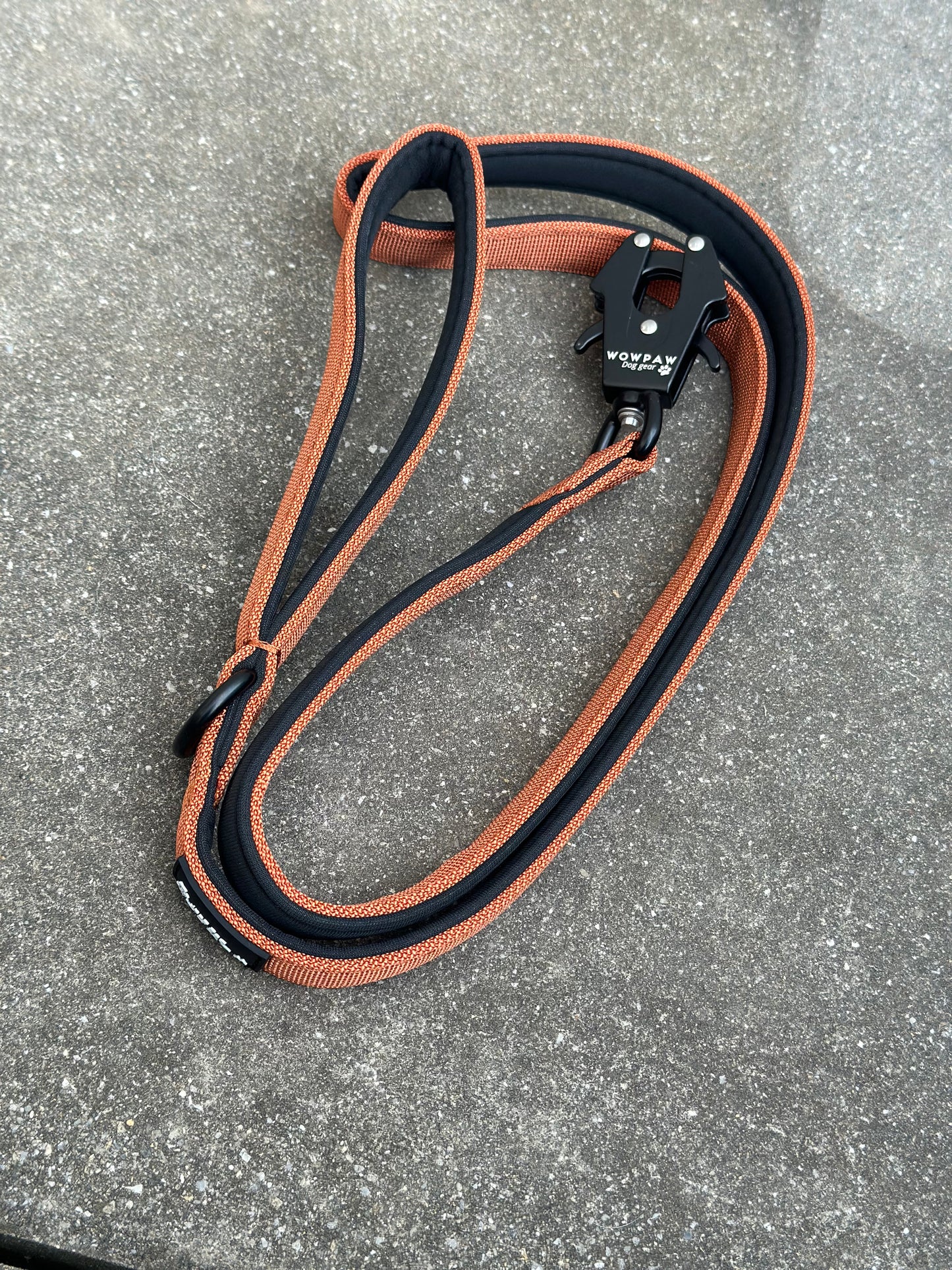 Taktische Hundeleine ULTRA LIGHT Kupfer, Länge 1,5m XS