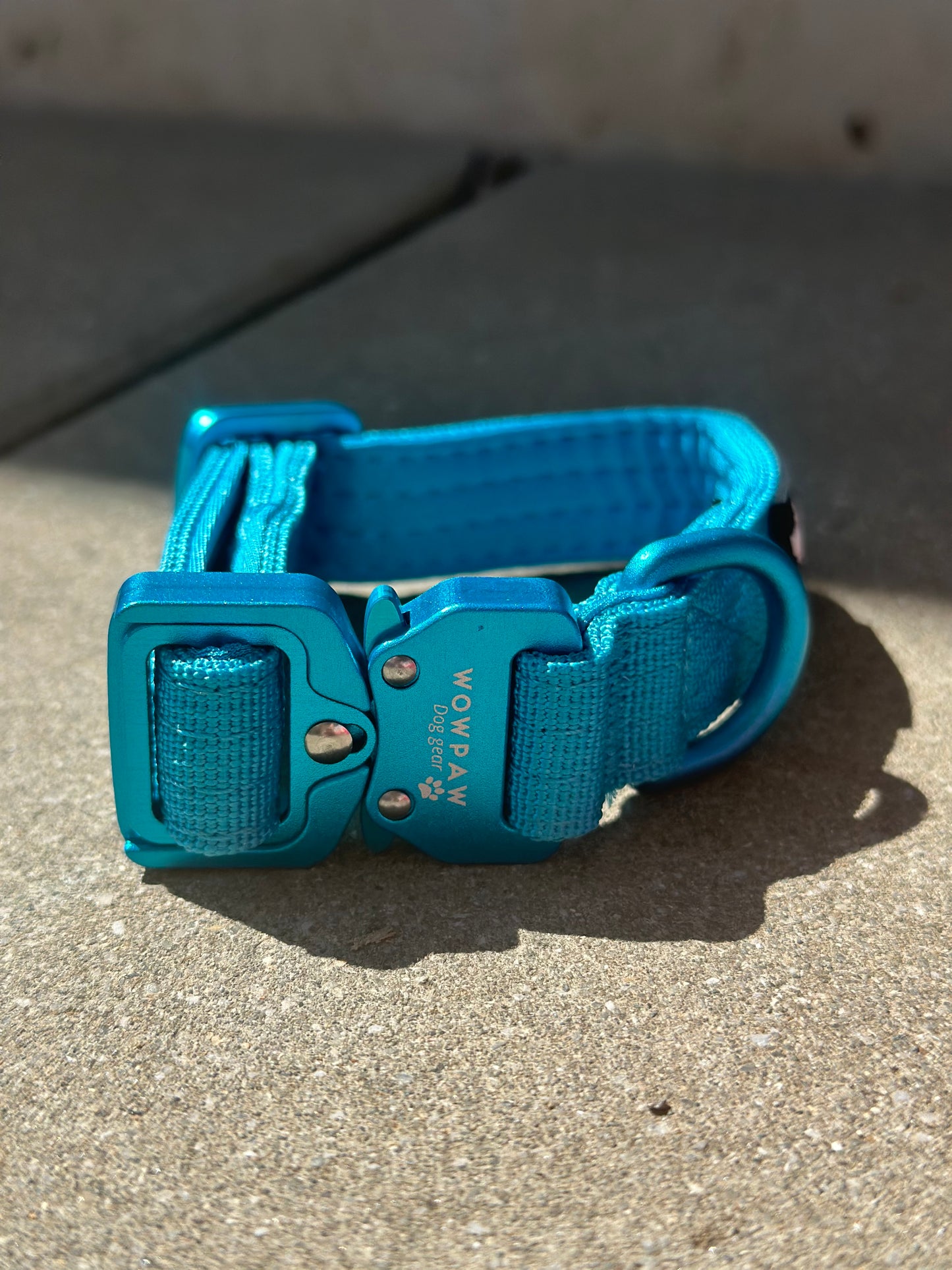 Taktisches Hundehalsband ULTRA LIGHT Hellblau Edition XXS