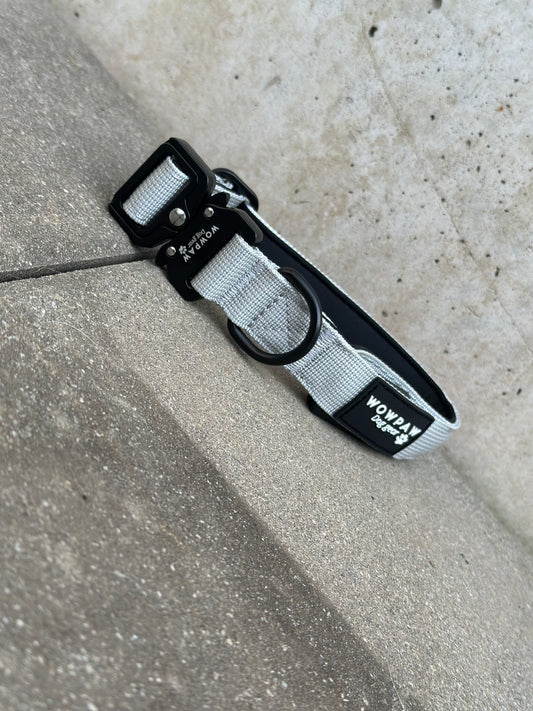 LED-Hundehalsband Grau Größe XS 2,5cm B-Ware