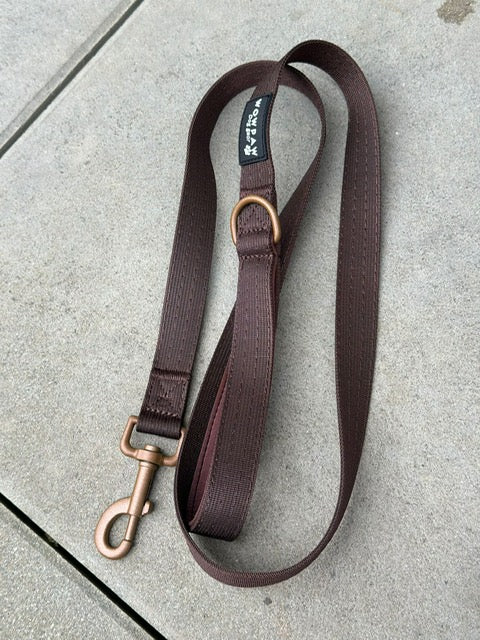 Standard Hundeleine M Länge 1,5m Espresso Braun Edition