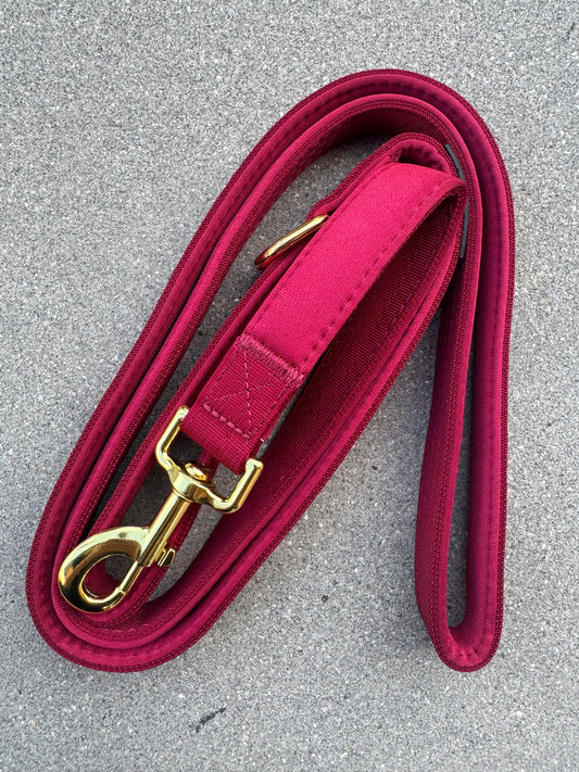 Basic Hundeleine Burgund Edition 1,8m