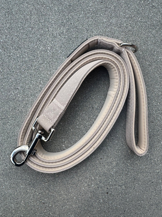 Basic Hundeleine Beige Edition 1,8m