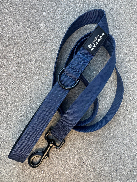 Standard Hundeleine M Länge 1,5m Navy Blue