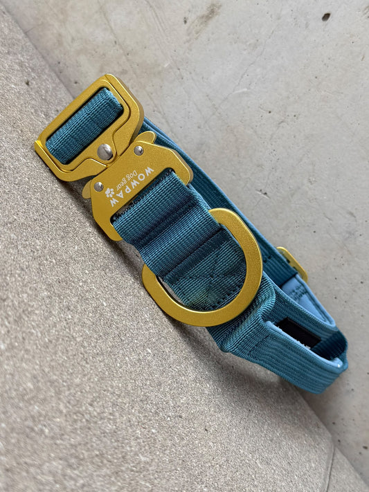 Taktyczna obroża dla psa ULTRA LIGHT 3,8cm, edycja liliowa, S
