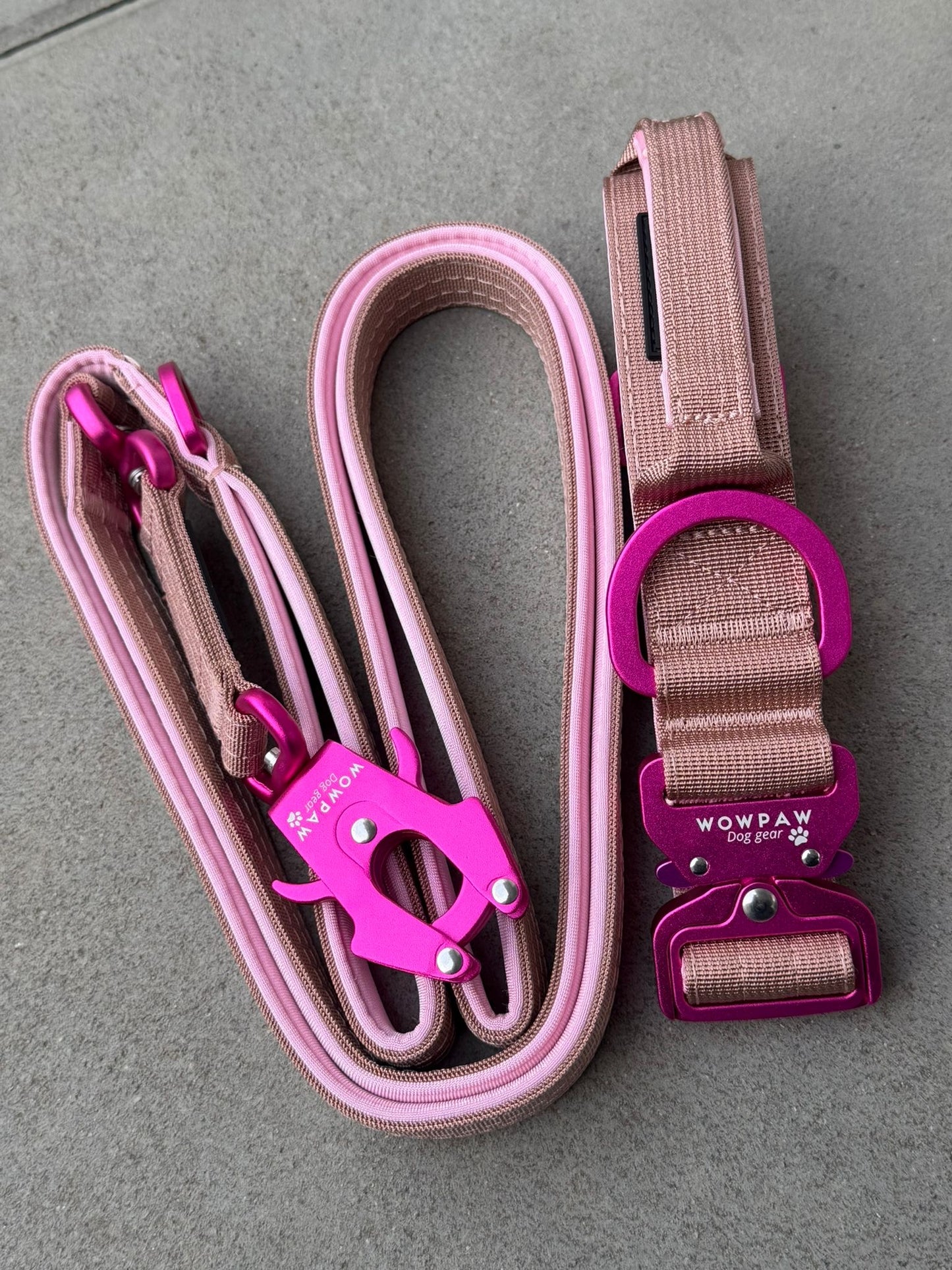 Collare tattico per cani di alta qualità blu royal taglia S