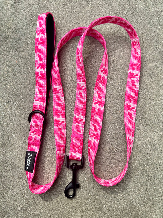 Standard Hundeleine SOFTLINE XS 1,5m Pink Camo