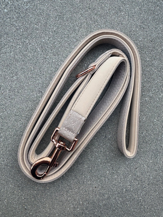 Basic Hundeleine Beige Edition 1,8m