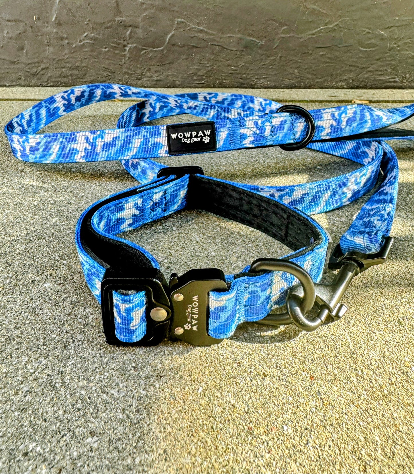 Standard Hundeleine SOFTLINE XS 1,5m Blau Camo