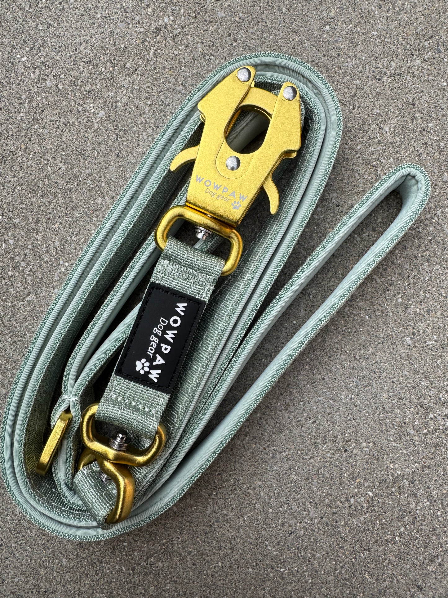 Taktische Hundeleine ULTRA LIGHT Silver Sage Edition, Länge 1,8m