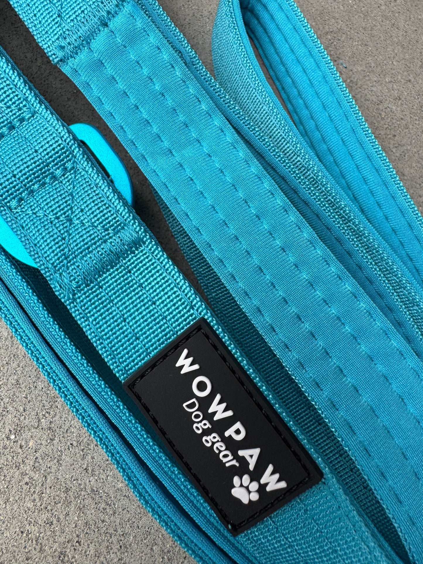 Smycz taktyczna dla psa ULTRA LIGHT Burgundy Edition długość 2m regulowana