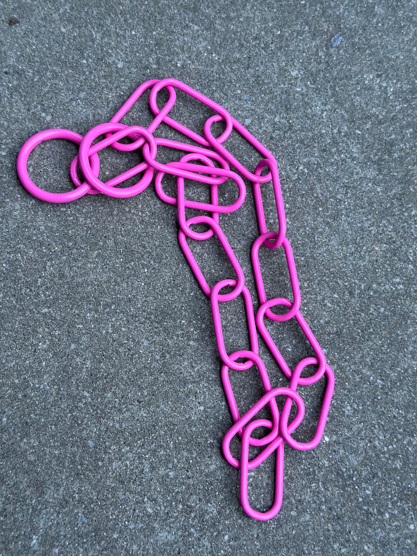 Hundekette Pulver Beschichtet Pink