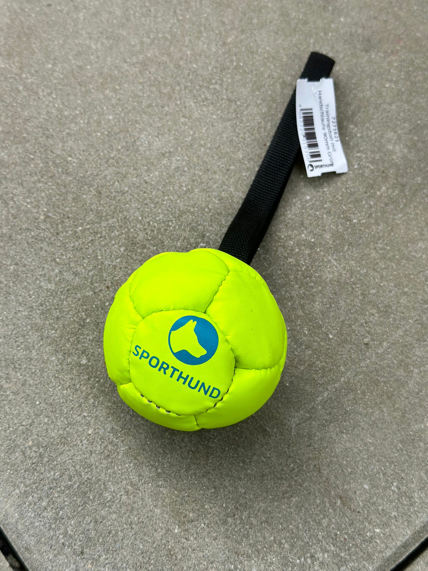 TRAININGSBALL MIT HANDSCHLAUFE 90MM ORANGE