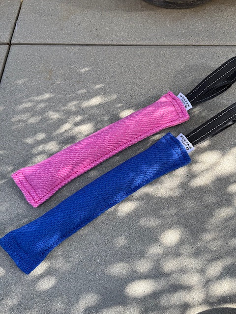 Beißwurst Pink & Blau 30x6cm