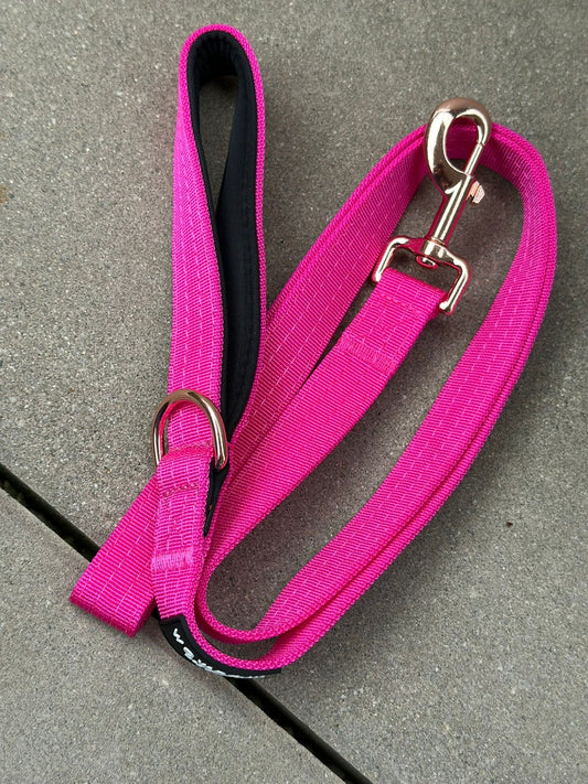 Standard Hundeleine M Länge 1,5m Magenta